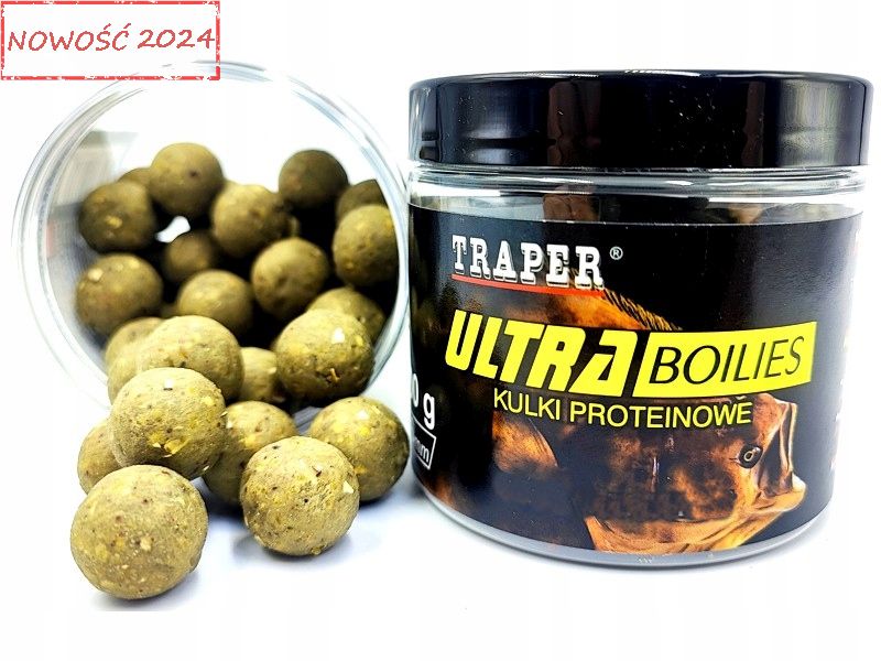 Kulki Proteinowe TRAPER Ultra Hook 100g 16mm Orzech Tygrysi
