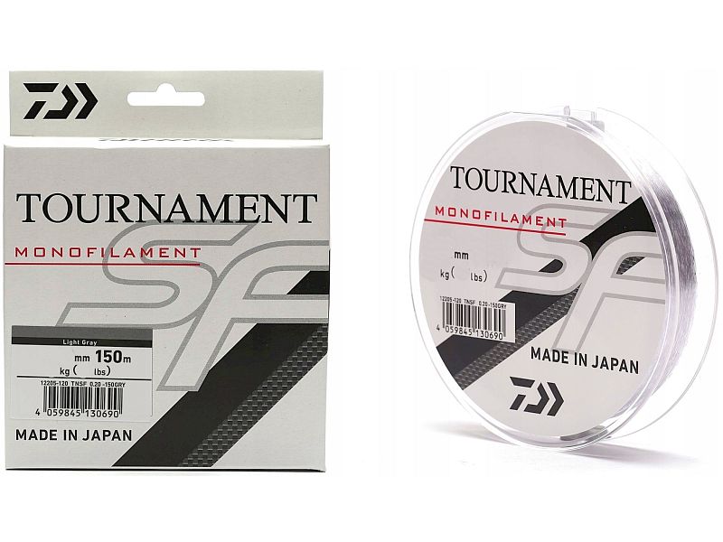 �y�ka DAIWA Tournament SF 150m 0.16mm Grey 2.30kg
