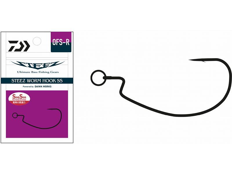Haczyk DAIWA Steez Worm Hook SS OFT-Ring Nr 2/0x3