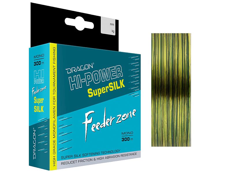 Żyłka DRAGON Hi-Power SuperSilk Feeder Zone 300m 0.22mm