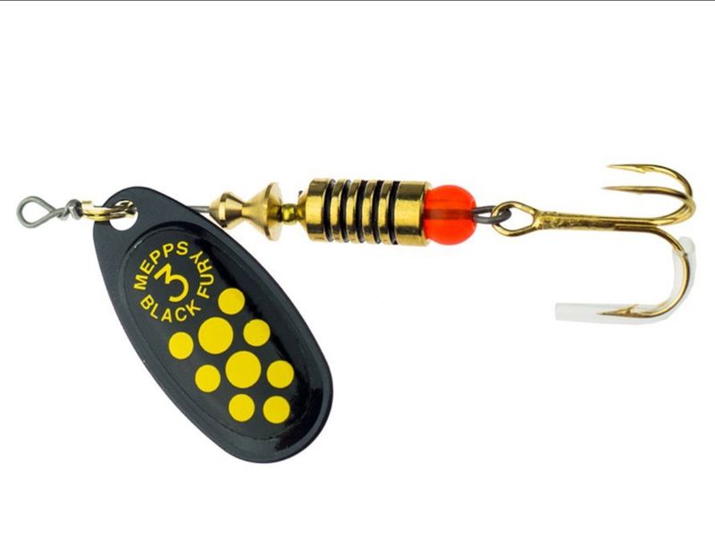 B�ystka MEPPS BLACK FURY czarna+��ty Nr 3