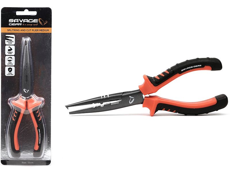 Akcesoria SAVAGE GEAR Szczypce MP Splitring & Cut Pliers M 18cm