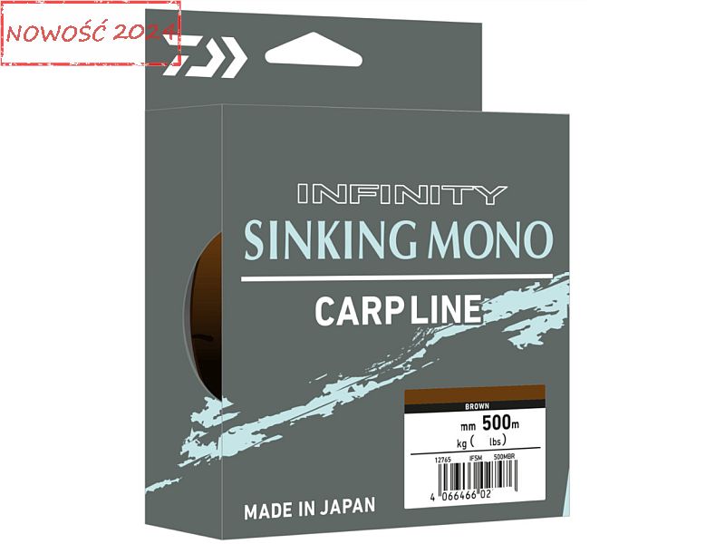 �y�ka DAIWA Infinity Sinking Mono Brown 500m 0.34mm