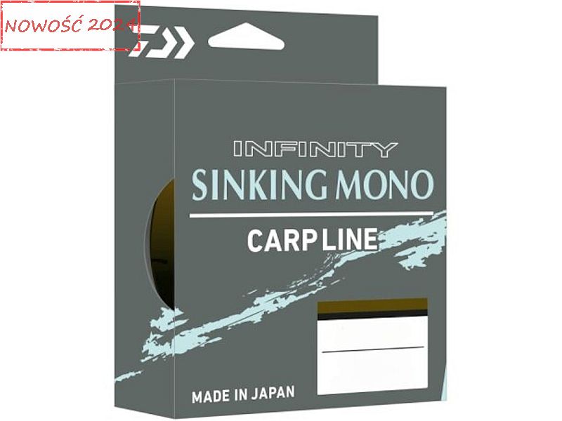 Żyłka DAIWA Infinity Sinking Mono Dark Olive 500m 0.30mm