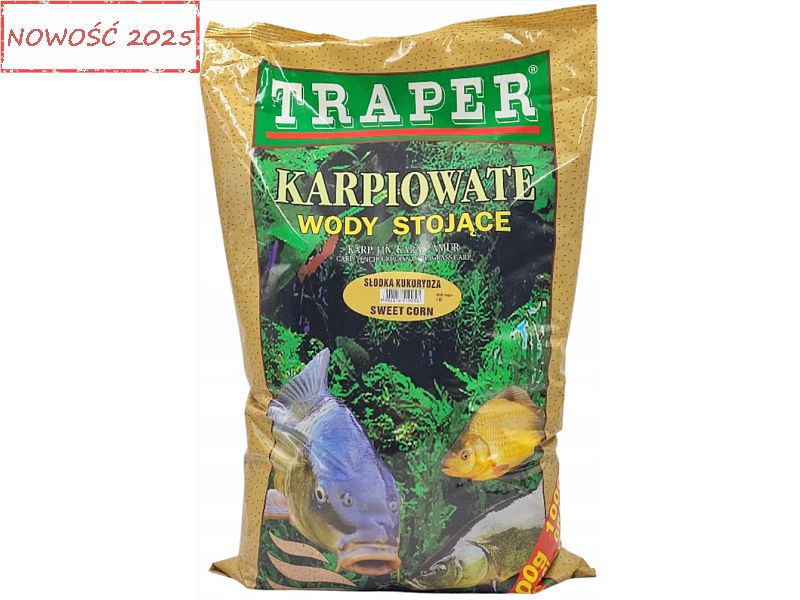 Zan�ta TRAPER 5 Kg KARPIOWATE Wody Stoj�ce S�odka Kukurydza