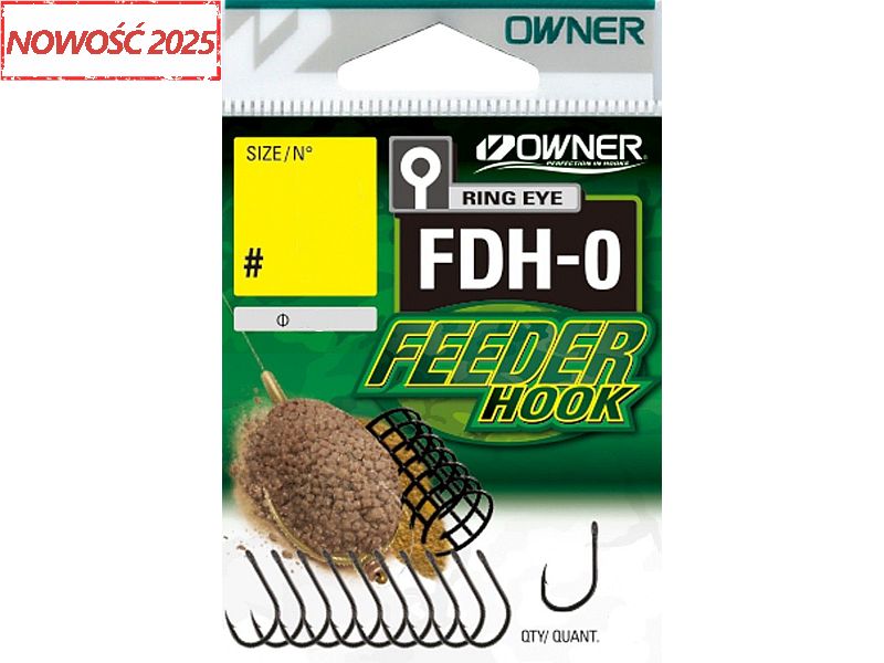 Haczyk OWNER Feeder Hook FDH-0 Nr 14 x11