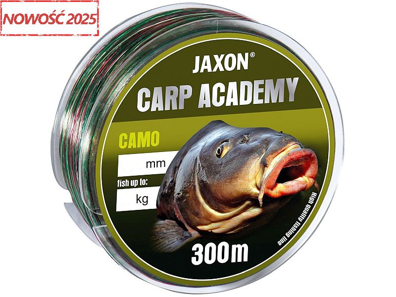 �y�ka JAXON ACADEMY Camo Carp 300m 0.32mm