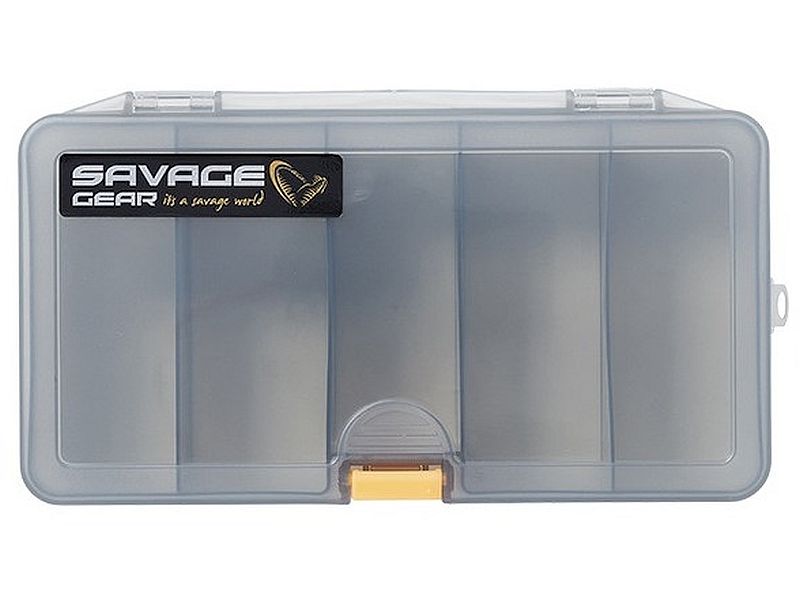 Pude�ko SAVAGE-GEAR Lure Box 4A Smoke 21.4x11.8x4.5cm