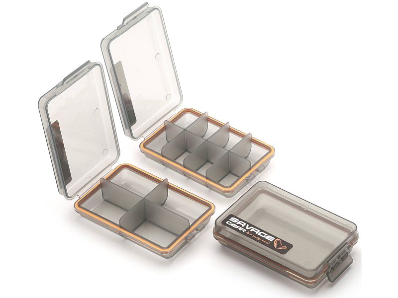 Pude�ko SAVAGE-GEAR Pocket Box Smoke 10.5x6.8x2.6cm 3szt.