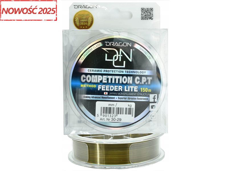 �y�ka DRAGON Competition C.P.T. Method Feeder Lite Camo 150m 0.20mm