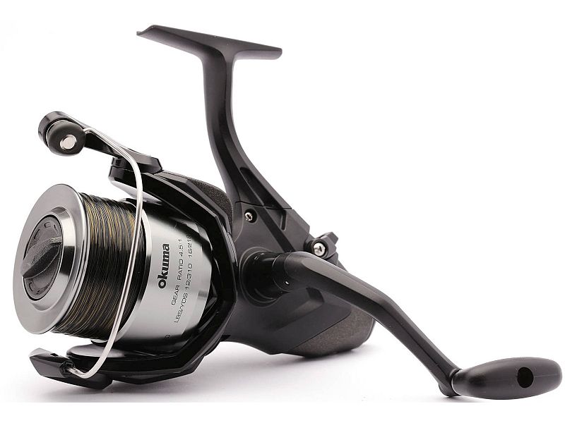 Kołowrotek OKUMA AK-6000 Baitfeeder 1+1BB + Żyłka 0.35mm