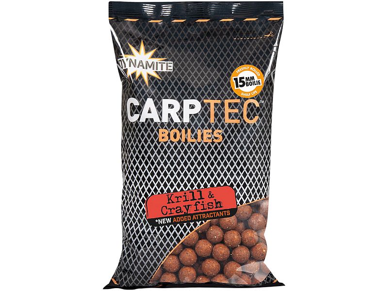 Kulki Proteinowe DYNAMITE BAITS CarpTec 1.8kg 15mm Krill & Crayfish
