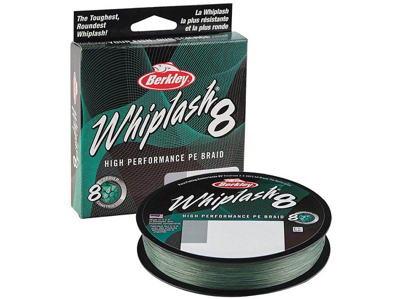 Plecionka BERKLEY Whiplash 8 Moss Green 150m 0.10mm