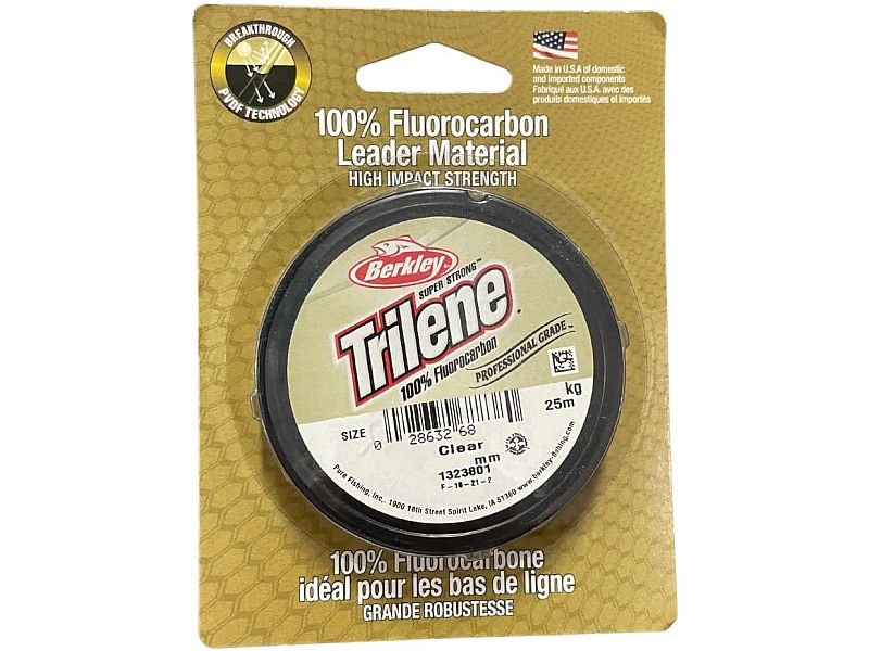 �y�ka BERKLEY Trilene 100% Fluorocarbon 25m 0.45mm