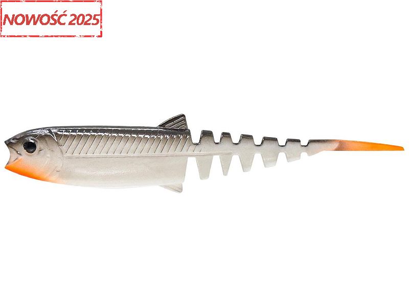 Przyn�ta Sztuczna SAVAGE GEAR Cannibal Minnow V-Tail  8cm/3.4g White - Black