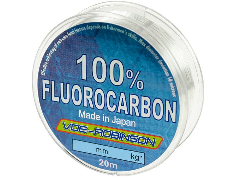 �y�ka VDE-ROBINSON Fluorocarbon 20m 0.210mm