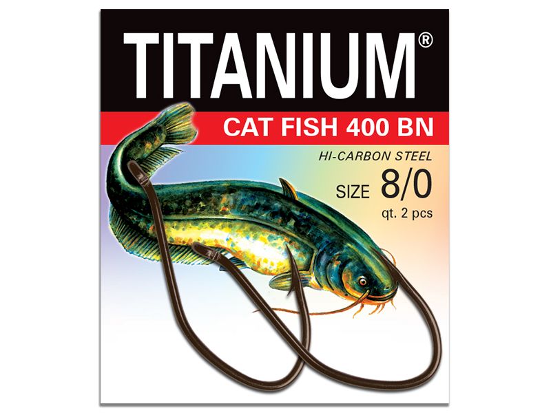 Haczyk ROBINSON Titanium Cat Fish Nr  8/0 x2