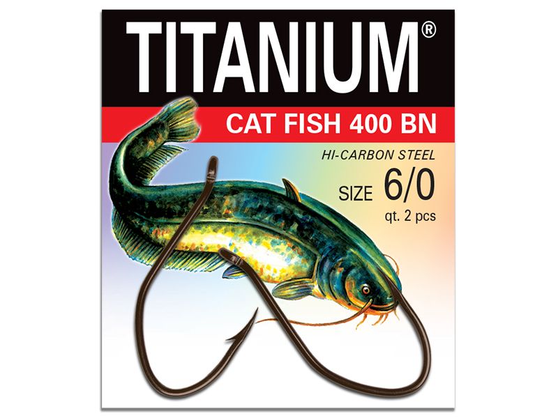 Haczyk ROBINSON Titanium Cat Fish Nr  6/0 x2