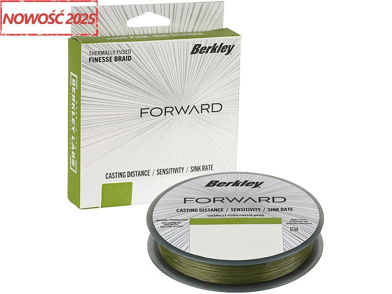 Plecionka BERKLEY Forward Finesse Low Vis Green 150m 0.08mm