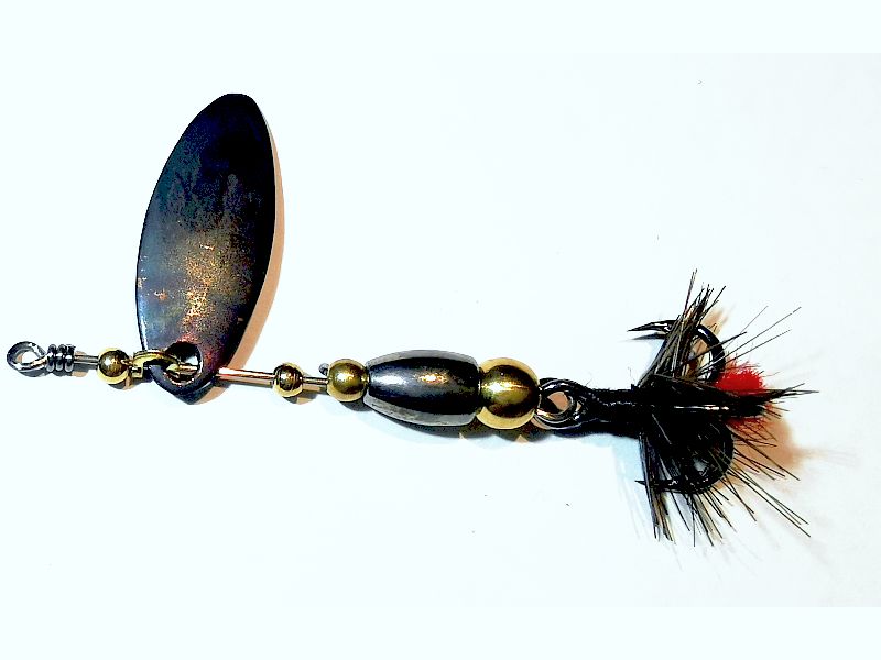 B�ystka FILIS Wolframowa Czarna Handmade Nr 1