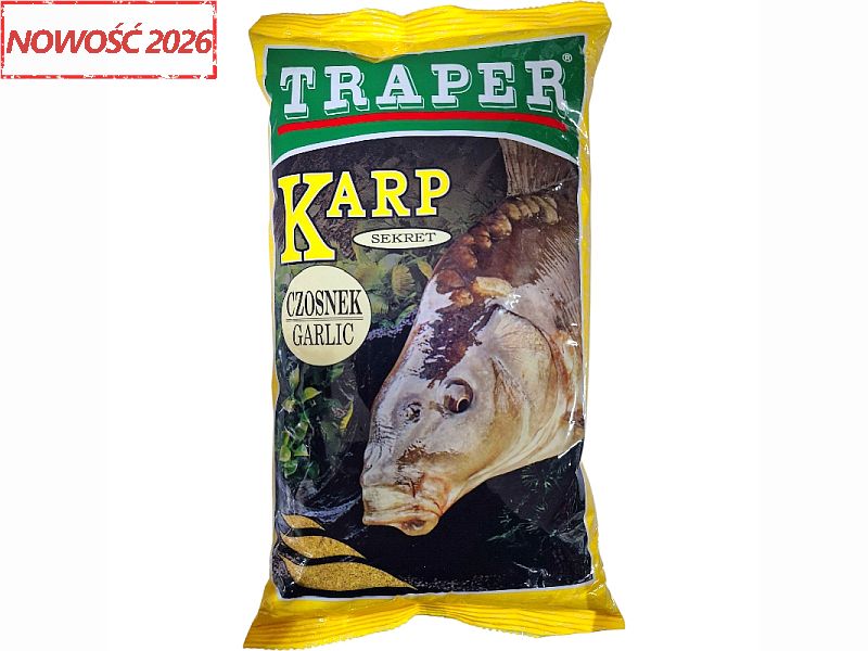 Zan�ta TRAPER 1 Kg SEKRET Karp Czosnek