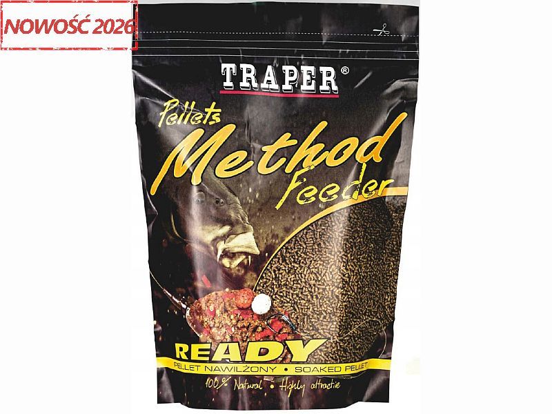 Pellet TRAPER Method Feeder READY 0.5 Kg 2mm S�odka Kukurydza