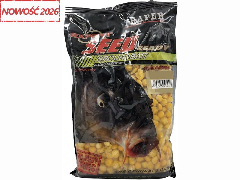 Ziarno zan�towe TRAPER 1.0 kg Kukurydza Orzech Tygrysi