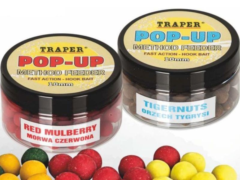 Kulki Proteinowe TRAPER Method Feeder Pop Up 10mm 30g Cytrus