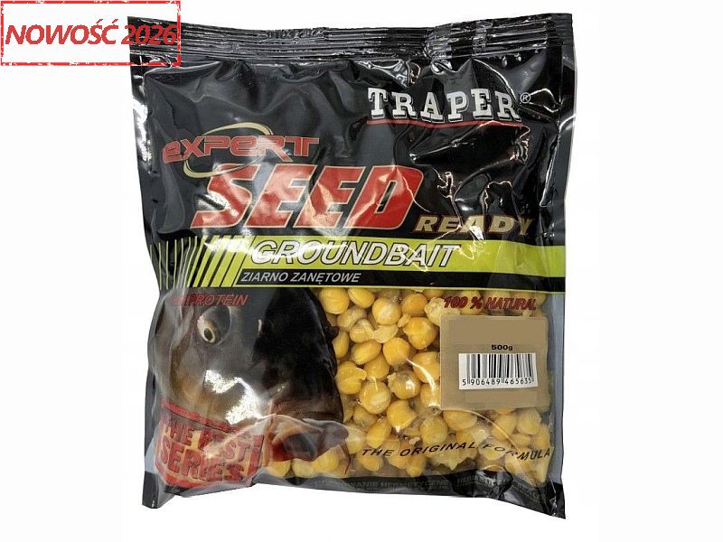 Ziarno zan�towe TRAPER  500g  Kukurydza Orzech Tygrysi