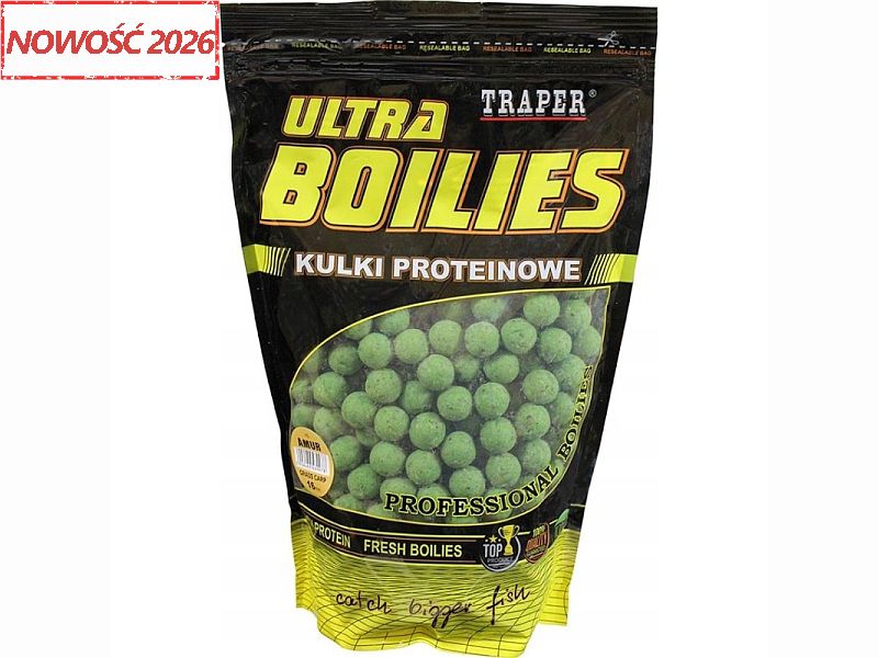 Kulki Proteinowe TRAPER Ultra 1kg 20mm Amur