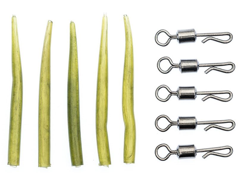 Zestaw KARPIOWY JAXON 356417 szybkiej wymiany + os�onki x5