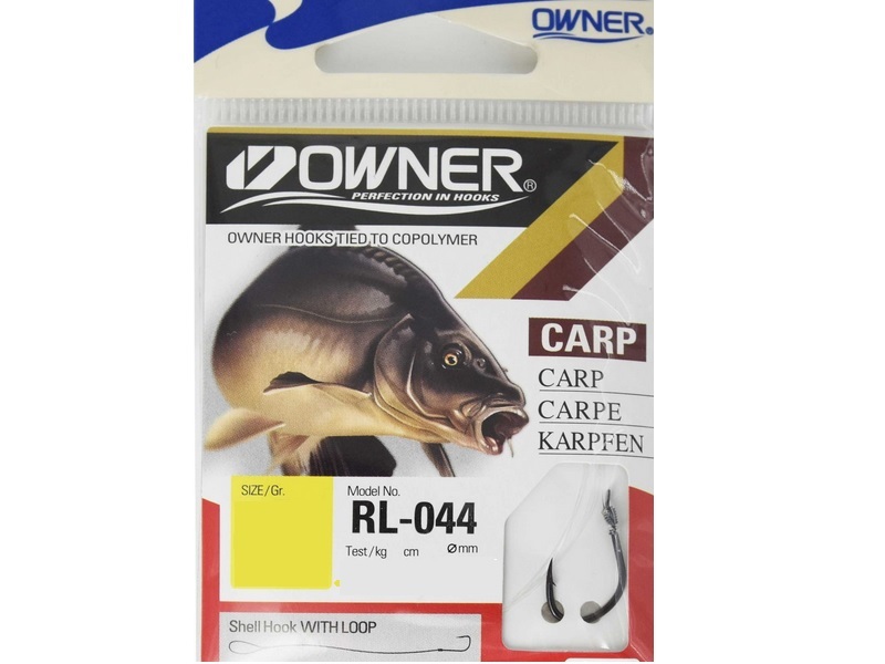Haczyk z przyponem OWNER RL044 Nr 02 - 0.25 mm x10
