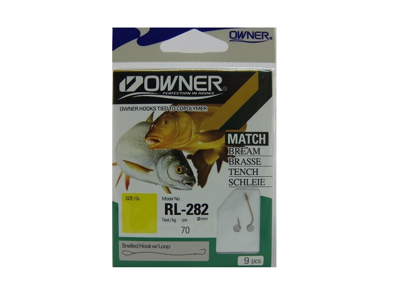 Haczyk z przyponem OWNER RL282 Nr 16 - 0.10 mm x10