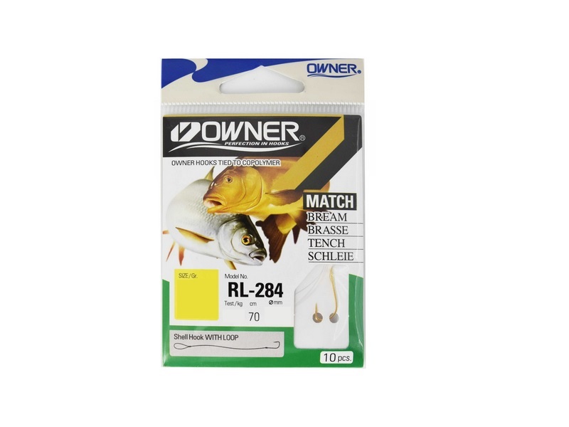 Haczyk z przyponem OWNER RL284 Nr 10 - 0.14 mm x10