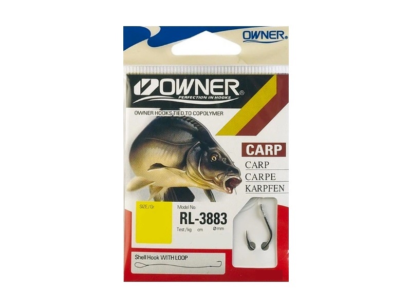 Haczyk z przyponem OWNER RL3883 Nr 06 - 0.20 mm x10